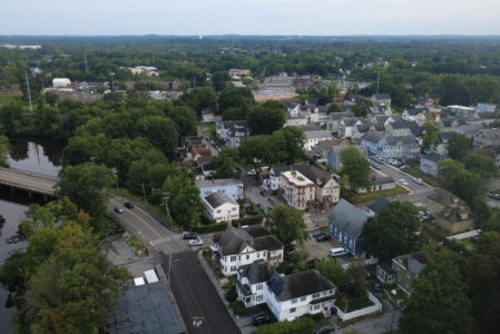 Concord River, Lowell Drone Video